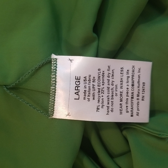 💕MARA HOFFMAN💕 Namya One-Piece Halter Swimsuit L - Picture 16 of 16